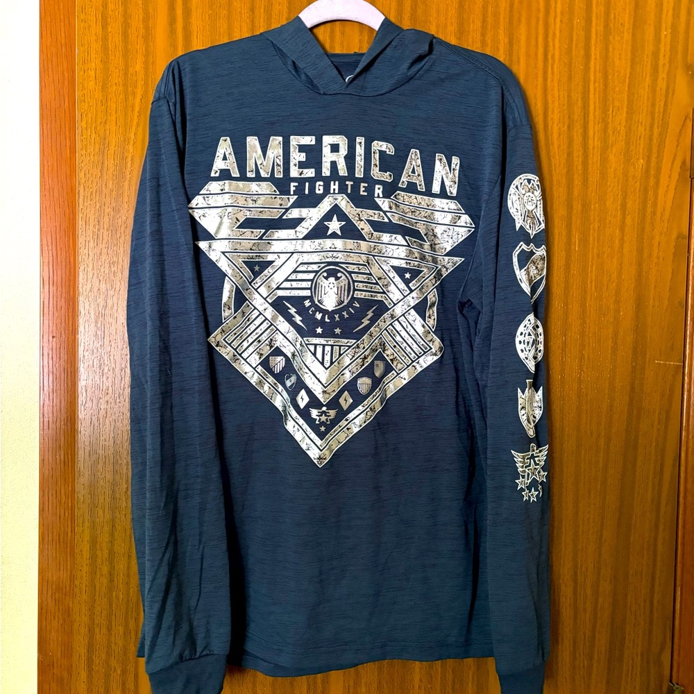 American Fighter Hooded Long Sleeve